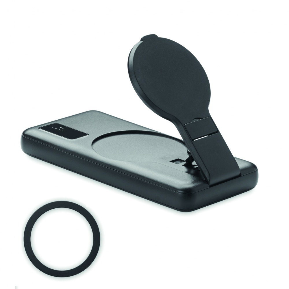 Logo trade corporate gifts image of: Magnetic wireless charger 15W