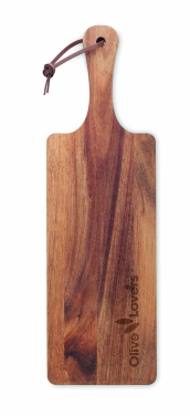 Logo trade promotional merchandise picture of: Acacia wood serving board