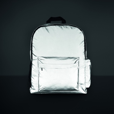 Logotrade promotional merchandise picture of: High reflective backpack 190T