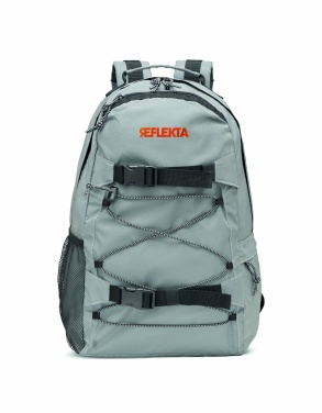 Logo trade advertising product photo of: High reflective backpack 190T