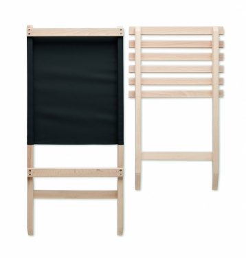 Logotrade advertising product image of: Foldable wooden beach chair