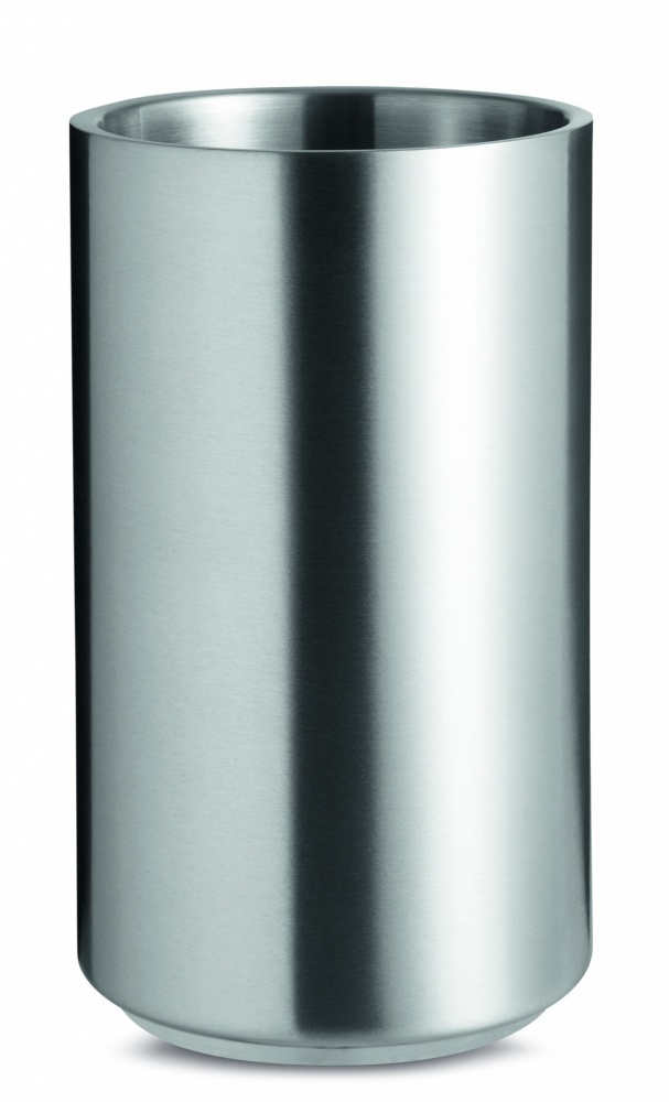 Logo trade promotional giveaways image of: Stainless steel bottle cooler