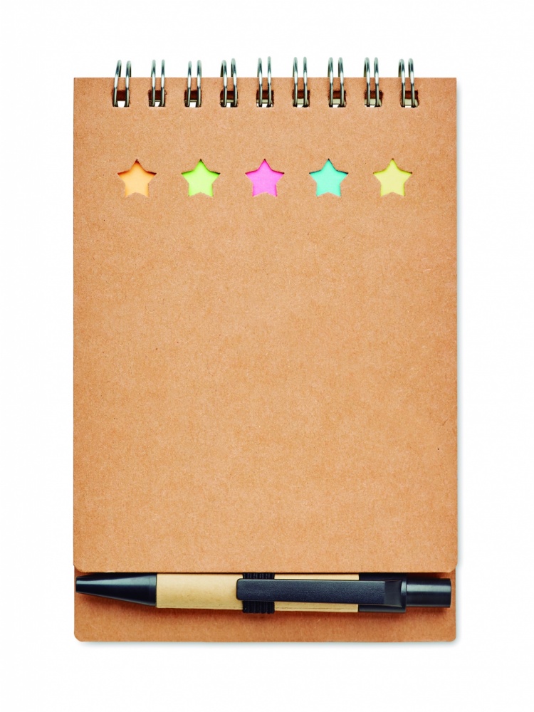 Logotrade promotional merchandise image of: Notepad with pen and memo pad