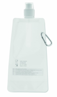 Logo trade promotional gift photo of: Foldable water bottle