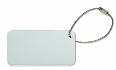 Logotrade promotional merchandise picture of: Aluminium luggage tag