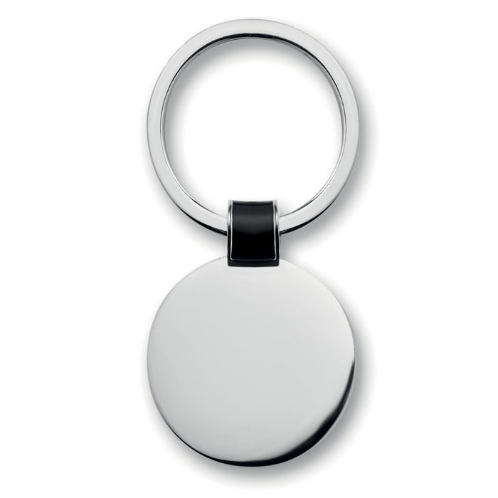Logo trade business gift photo of: Round shaped key ring Daugavpils