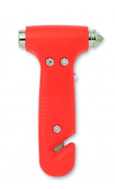 Logotrade promotional merchandise picture of: 3 in 1 Emergency hammer