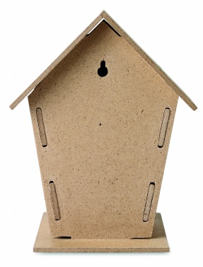 Logo trade promotional products image of: Wooden bird house