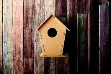 Logotrade promotional giveaway image of: Wooden bird house