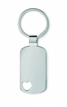 Logotrade promotional products photo of: Key ring with heart detail Jūrmala