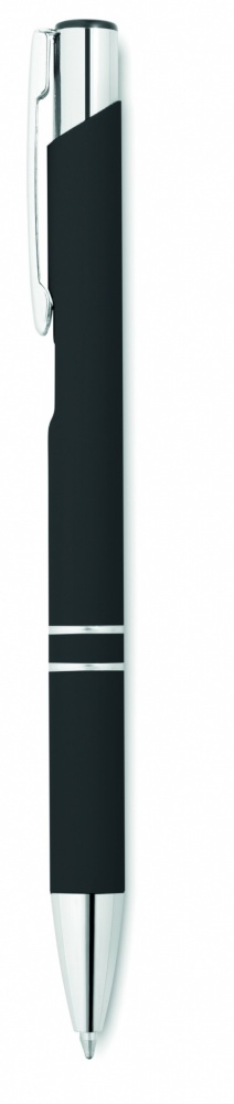 Logotrade promotional item picture of: Ball pen in rubberised finish