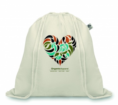 Logotrade promotional giveaway image of: 105gr/m² organic cotton bag