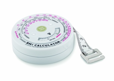 Logo trade promotional merchandise photo of: BMI measuring tape