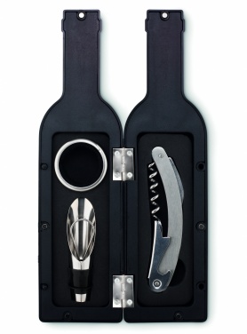 Logotrade promotional merchandise image of: Bottle shape wine set