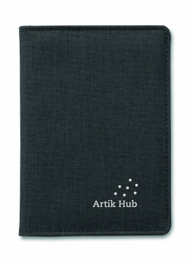 Logo trade promotional gifts image of: 2 Tone passport holder