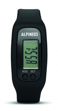 Logo trade promotional merchandise picture of: Pedometer bracelet FIT SET