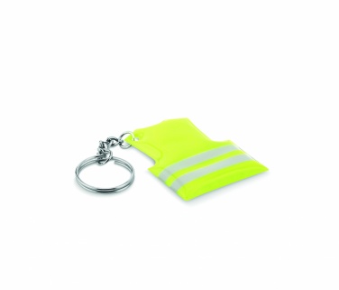 Logotrade business gift image of: Key ring with reflecting vest Jekabpils