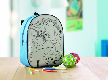 Logotrade promotional product picture of: Backpack with 5 markers