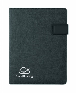 Logotrade promotional gifts photo of: A4 folder with power bank
