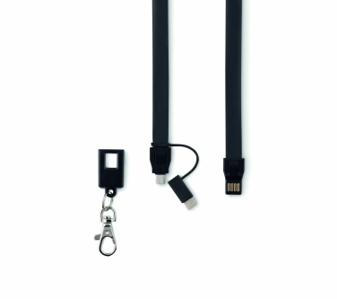 Logo trade advertising product photo of: A4 folder with power bank