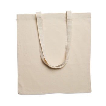 Logo trade corporate gifts picture of: 140gr/m² cotton shopping bag