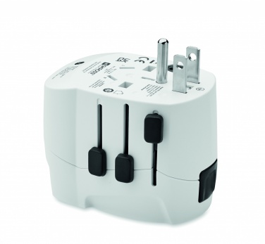 Logo trade corporate gifts picture of: PRO Light 2x USB. 3-pole