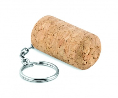 Logotrade corporate gift image of: Wine cork key ring Sigulda