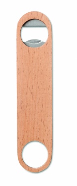 Logo trade promotional giveaways picture of: Wooden bottle opener