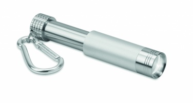 Logo trade promotional gifts picture of: Aluminium/ABS LED key ring Aizkraukle