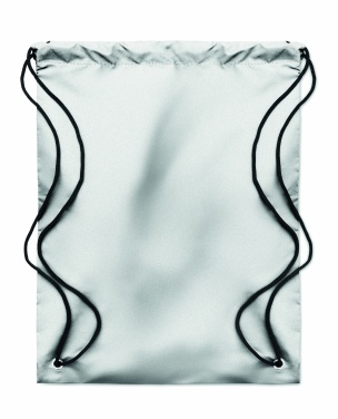 Logotrade promotional giveaway image of: High reflective drawstring bag