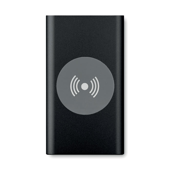 Logo trade promotional items picture of: Wireless Power bank 4000mAh