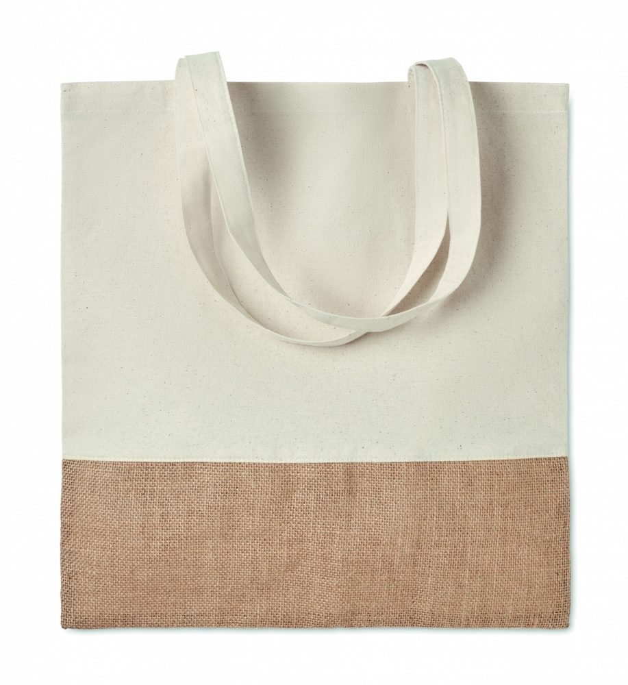 Logo trade corporate gifts image of: 160gr/m² cotton shopping bag