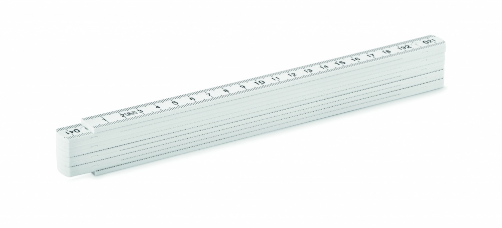Logotrade promotional giveaway picture of: Folding ruler 2m