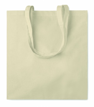 Logo trade promotional giveaways image of: 140gr/m² cotton shopping bag