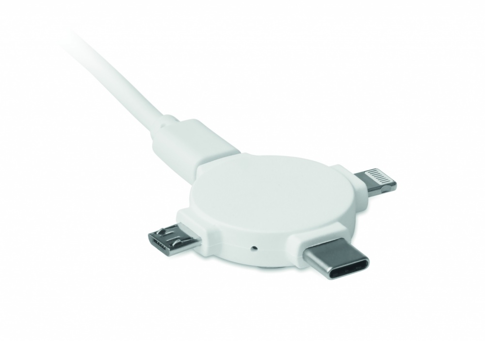Logo trade promotional products picture of: 3 in 1 cable adapter