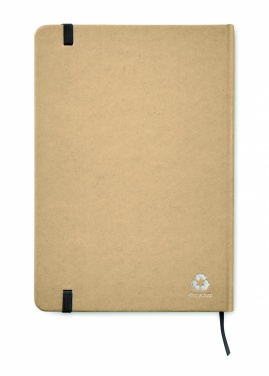Logotrade promotional giveaway picture of: A5 recycled notebook 80 lined