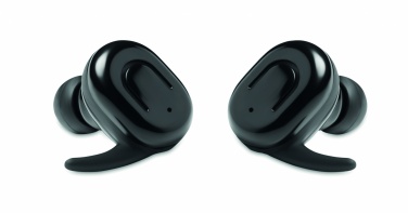 Logo trade business gift photo of: TWS earbuds with charging box