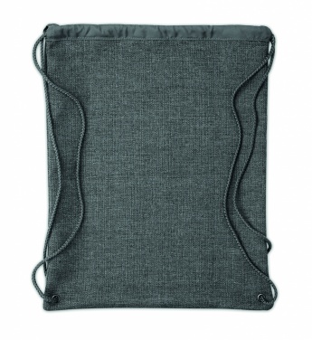 Logotrade corporate gift picture of: 1200D heathered drawstring bag