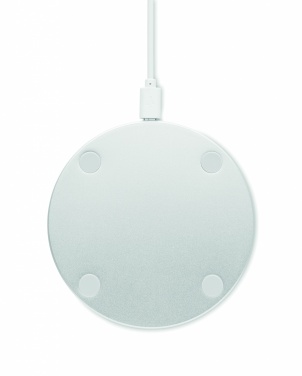 Logotrade promotional merchandise picture of: Bamboo wireless charger 10W DESPAD