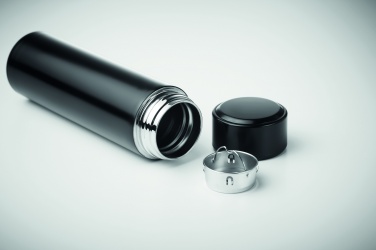 Logo trade promotional item photo of: Bottle with touch thermometer