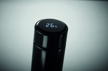 Logo trade promotional items picture of: Bottle with touch thermometer
