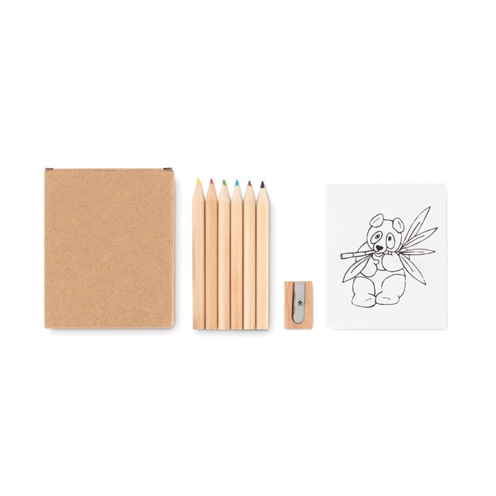 Logotrade promotional merchandise image of: Colouring set