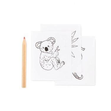 Logo trade promotional item photo of: Colouring set