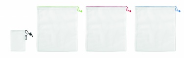 Logotrade corporate gifts photo of: Set of 3 RPET mesh food bags