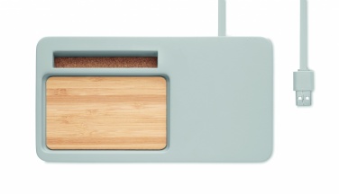 Logo trade promotional products image of: Wireless charging organizer10W