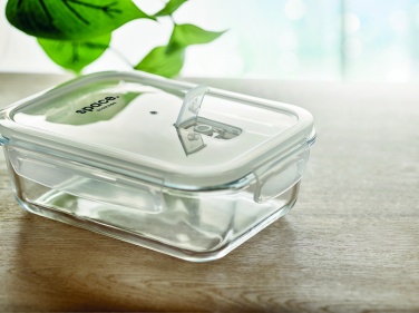 Logo trade promotional products picture of: Glass lunchbox & PP lid 900ml