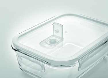 Logotrade promotional product picture of: Glass lunchbox & PP lid 900ml