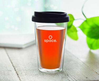 Logo trade promotional giveaway photo of: High borosilicate glass 350ml