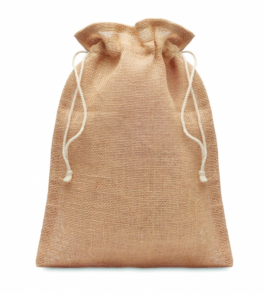 Logotrade promotional products photo of: Medium jute gift bag 25 x 32cm