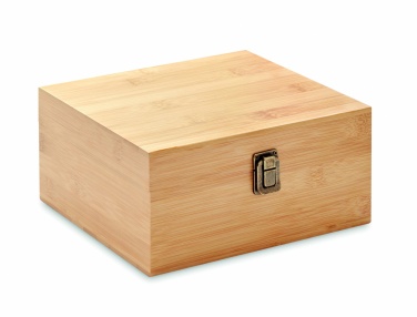 Logotrade corporate gift picture of: Whisky set in bamboo box